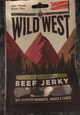 Beef jerky jalapeño - 5060030542098