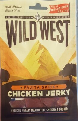Wild West Chicken Jerky fajitas spice - 5060030542319