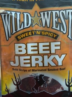Wild West Beef Jerky Sweet'n'spicy - 5060030547659