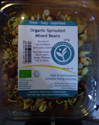 organic sprouted mixed beans - 5060031140019