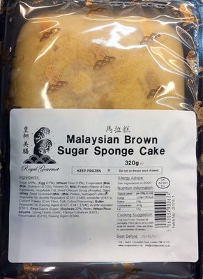 Malaysian brown sugar sponge cake - 5060034900634