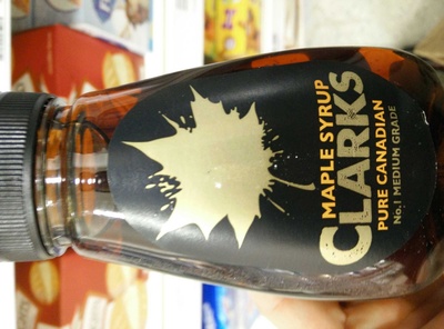Clarks Pure Canadian Maple Syrup - 5060040119501