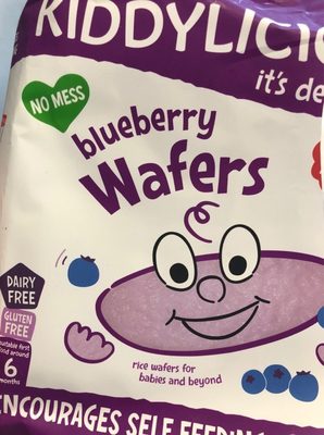Blueberry wafers - 5060040254431