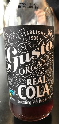 Gusto organic cola - 5060042491322