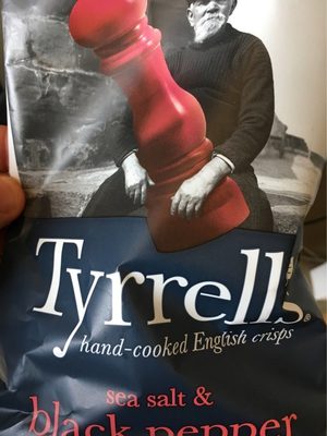 Tyrells sea salt & black pepper - 5060042640775
