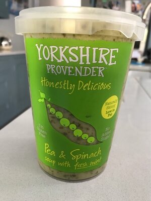 Yorkshire Pea, Spinach & Coriander Soup - 5060064700327
