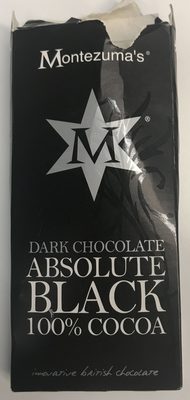 DARK CHOCOLATE 100% ABSOLUTE BLACK - 5060065067764