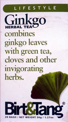 Ginko Herbal Tea - 5060069681416
