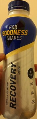 Vanilla flavour recovery shake - 5060075670886