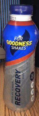Recovery shake chocolate flavour - 5060075670916