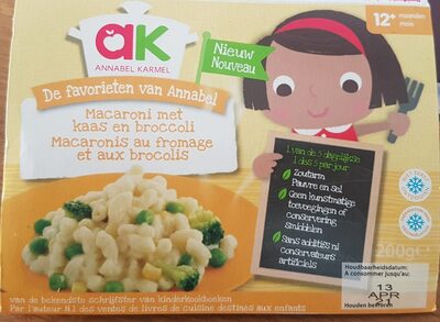 Macaronis au fromage et aux brocolis - 5060077680661