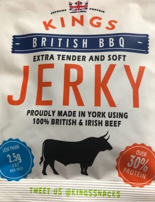 Extra tender and soft Jerky British BBQ - 5060079650334