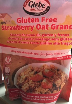 Gluten free strawberry oat granola - 5060084571396
