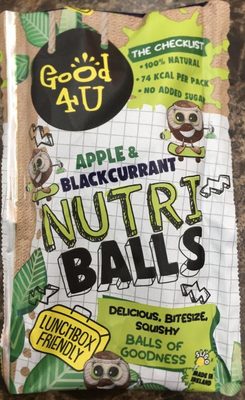 Nutri-balls apple &blackcurrant - 5060087943664