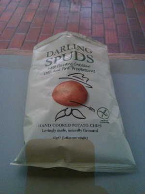 Darling Spuds West Country Cheddar, leek and pink peppercorns - 5060087960371