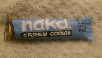 Cashew Cookie Fruit & Nut Bar - 5060088701607