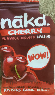 Cherry flavour infused raisins - 5060088702789