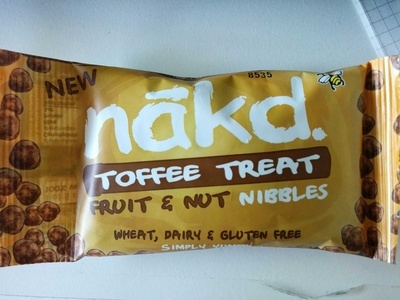 Nakd Toffee Treat Nibbles - 5060088703809