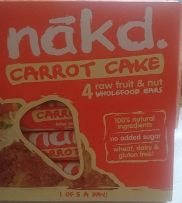 Nakd Carrot Cake - 5060088705254