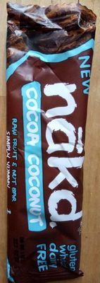 Nakd Cocoa Coconut Raw Fruit & Nut Wholefood Bar 35G - 5060088705964