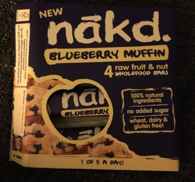Nakd blueberry muffin - 5060088706534