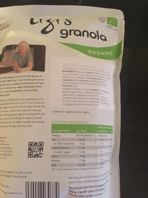 Lizi's Organic Granola 1 KG Big Value Pack - 5060092030779