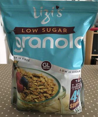 Lizis Low Sugar Granola 1KG Value Pack - 5060092030878