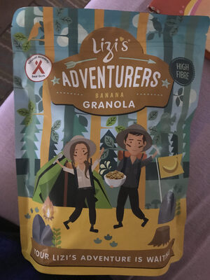 Adventurers Granola banane - 5060092031172