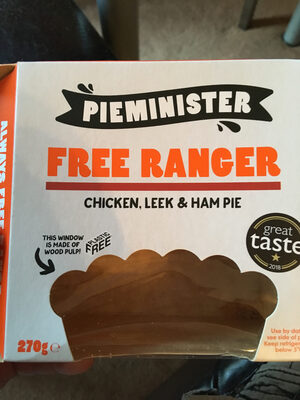 Chicken leek and ham pie - 5060095861554