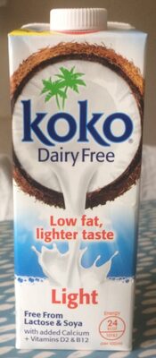 Koko Dairy Free Light - 5060100601304