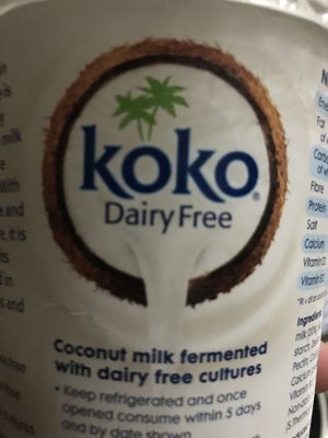 Koko Dairy Free Original Plain Yoghurt - 5060100601335