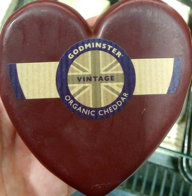 Godminster Organic Vintage Cheddar Heart - 5060107460133