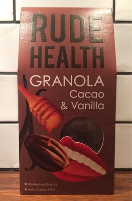 Rude Health Granola Cacao & Vanilla - 5060120283160