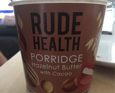 Rude Health Porridge Pot, Hazelnut & Cacao - 5060120283764