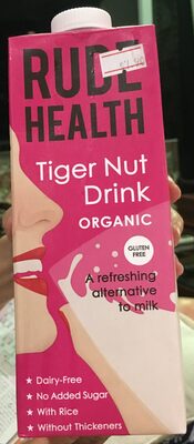 Organic Gluten Free Tiger Nut Drink 6 X 1L - 5060120284020