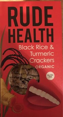 Black Rice & Turmeric Crackers - 5060120285089