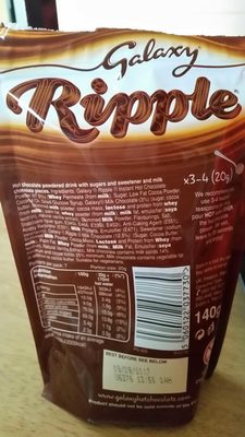 Galaxy Ripple Instant Hot Chocolate - 5060122037730