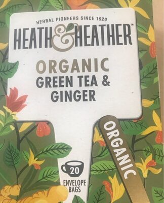 Organic Green Tea & Ginger - 5060123609653