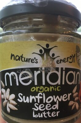 Meridian Organic Sunflower Seed Butter - 5060132280706