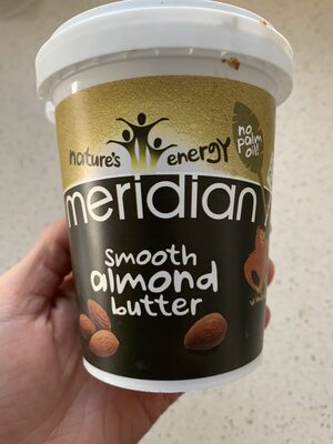 Meridian Smooth Almond Butter 454G - 5060132282434