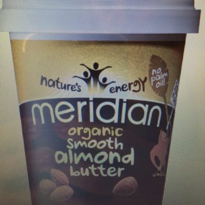 Meridian smooth almond butter - 5060132282458