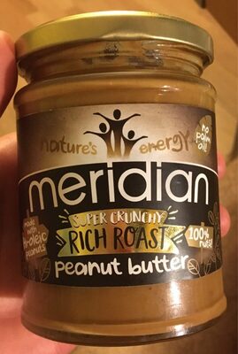 Super crunchy rich roast peanut butter - 5060132283622