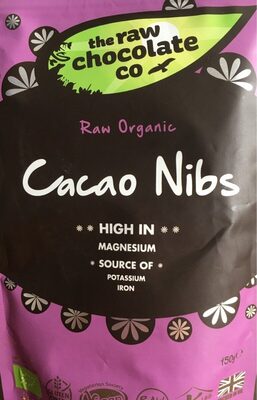 Raw Organic Cacao Nibs - 5060135240295