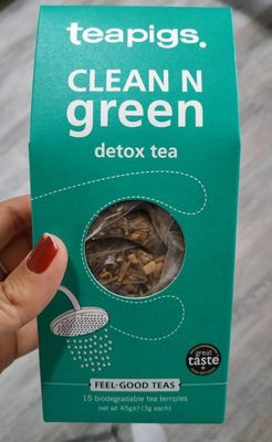 Green detox tea - 5060136753558