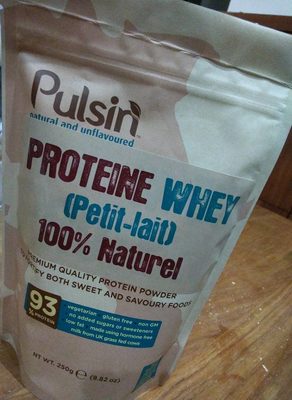 Pulsin' Protéine De Petit Lait Isolée 250 g - 5060142010171