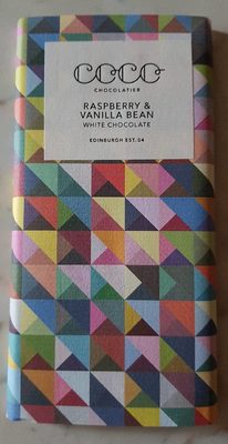 Raspberry & vanilla bean white chocolate - 5060149462683