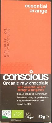 Organic raw chocolate - 5060153350020