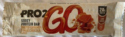 Gooey protein bar salted caramel & milk chocolate - 5060161308419