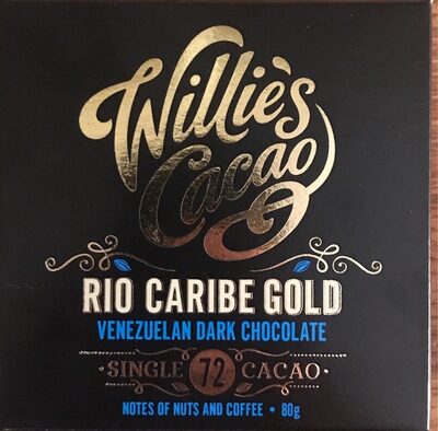 Rich Caribe Gold Venezuelan Dark Chocolate - 5060165580064