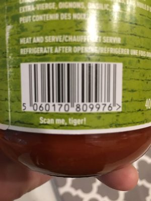 Jamie Oliver sauce tomate basilic - 5060170809976